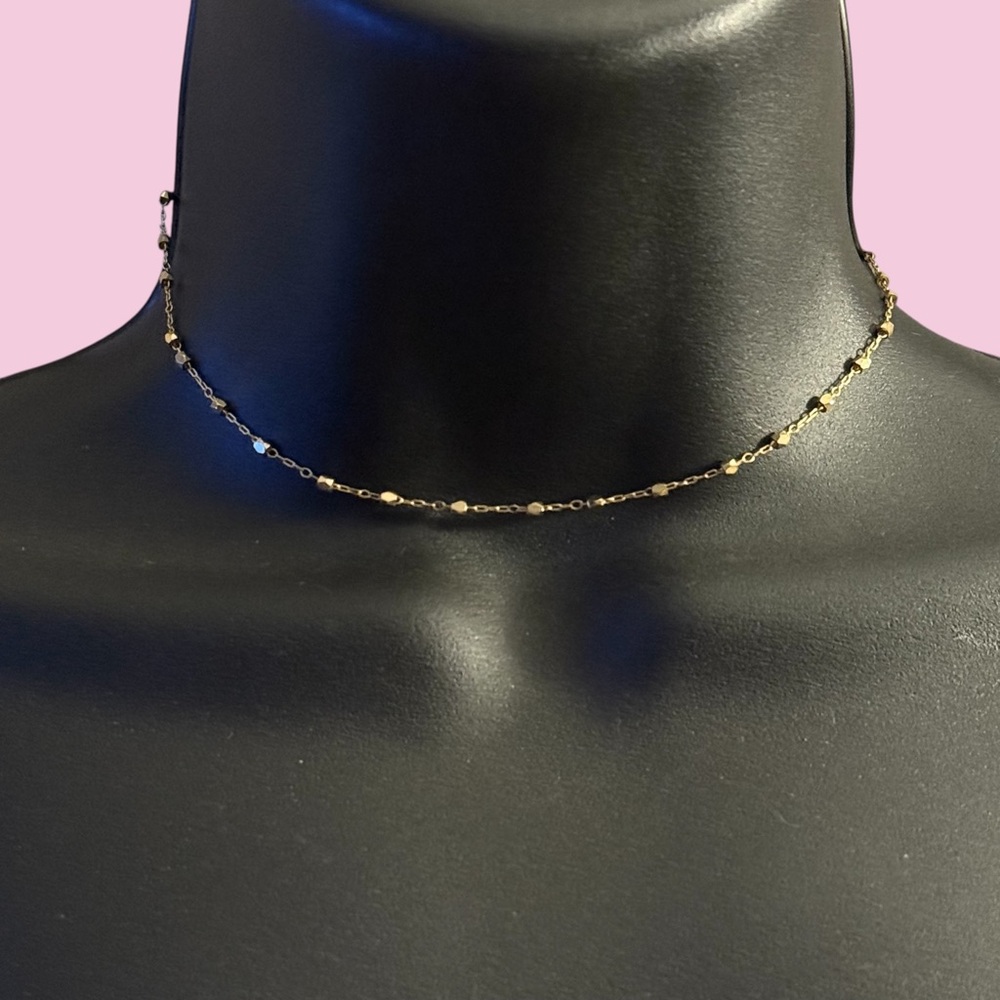 Frenzy dainty ball chain necklace